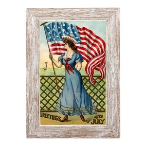 Vintage Patriotic Wall Art